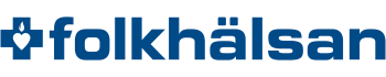 Folkhälsan logo. Länk går till stiftelsens hemsida